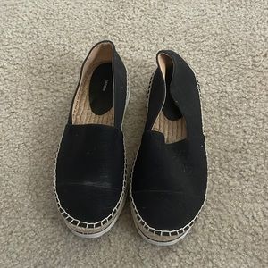 black espadrilles